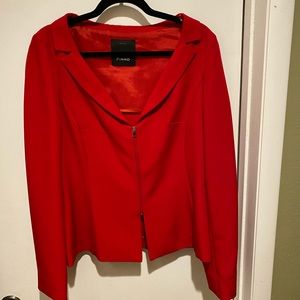 NWT Pinko Italian Designer Jacket zip front sz 10